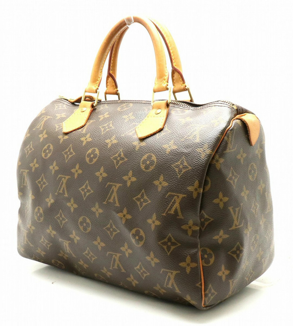 Louis Vuitton Bag Boston Monogram Handbag Speedy s Brown